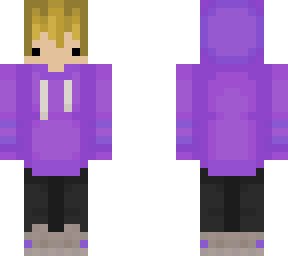 purple hoodie