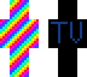 rainbow but blank