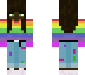 rainbow girl