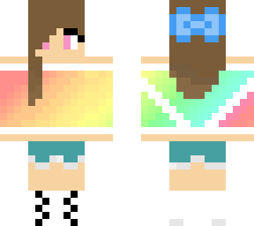 rainbow girl