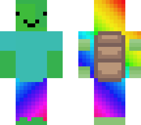 rainbow zombie