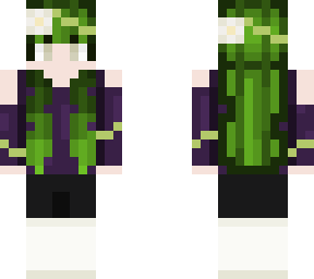 random eggplant girl