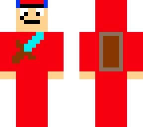 red and blue boy