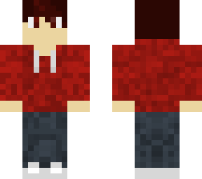 red hoodie boy