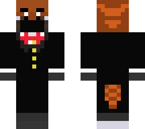red panda (cloak, suit)