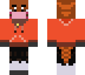 red panda (hoodie, mask)