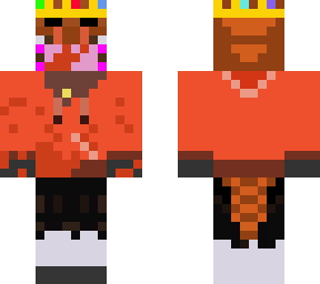 red panda (vampire, blood, hoodie, mask, sweater, crown)