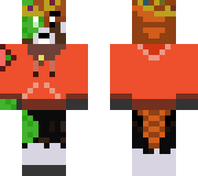 red panda (zombie, sweater, hoodie, crown)