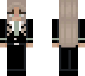 slytherin girl in suit