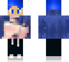 Someone In An Anime Shirt Minecraft Skin