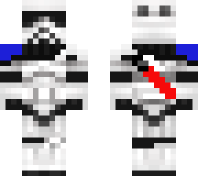 storm trooper with a light saber