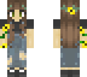 sunflower girl