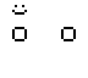 white black circle