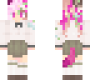 wolf flawer girl
