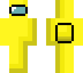 yellow among us character