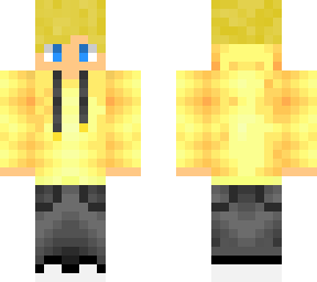 yellow hoodie boy