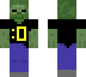 zombie with happy face