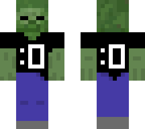 zombie with happy face