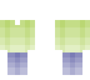 + - green and blue - +