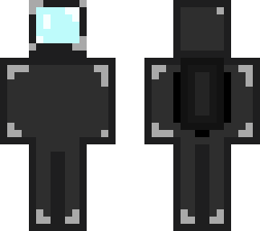 among us crewmate~black