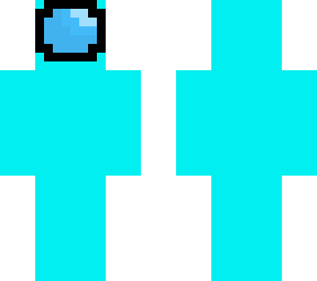 among us cyan