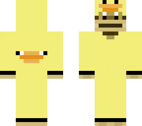 backwards monke in a duck suit