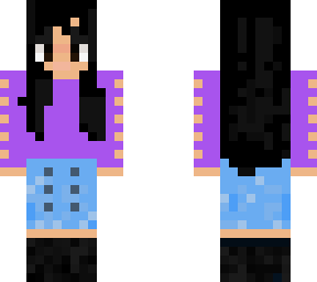 black haired girl