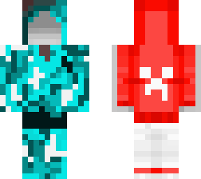 blue camouflage (white)