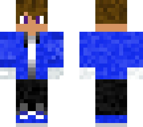 blue hoodie