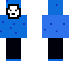 blue man