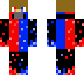 blue+red fire