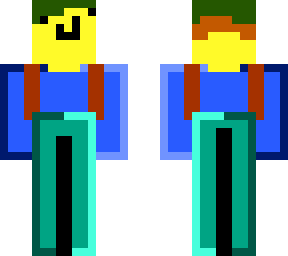 boy with green cap