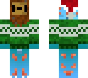 chrimas seth on a gecko