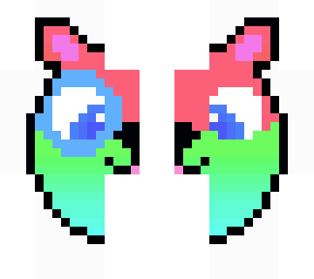 colorful cat pixel art edition