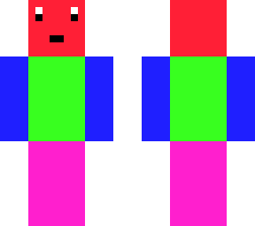 colorful man
