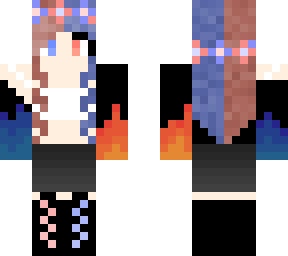 fire and ice girl #12