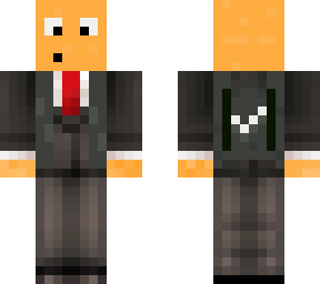 fish in a suit