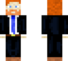ginger business man