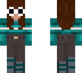 girl with glasses