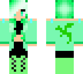 green girl