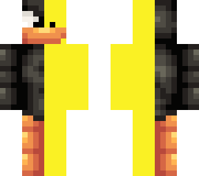 halve dafffy duck halve normal duck