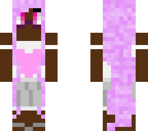 long hair pastel girl