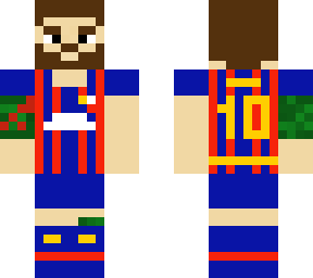 messi soccer skin