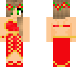 mujer con vestido de gala