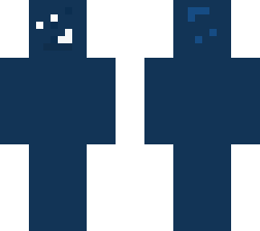 navy blob