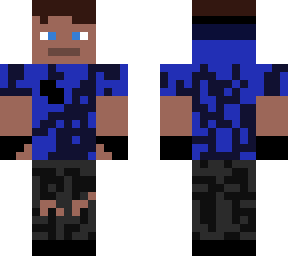 new blue skin