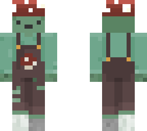 overall mushroom frog