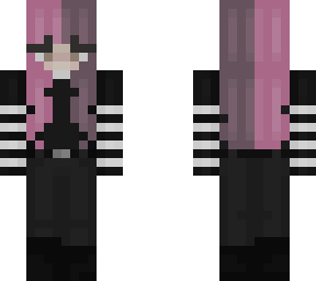 pink hair e girl