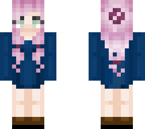 pink ponytails
