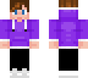 purple hoodie